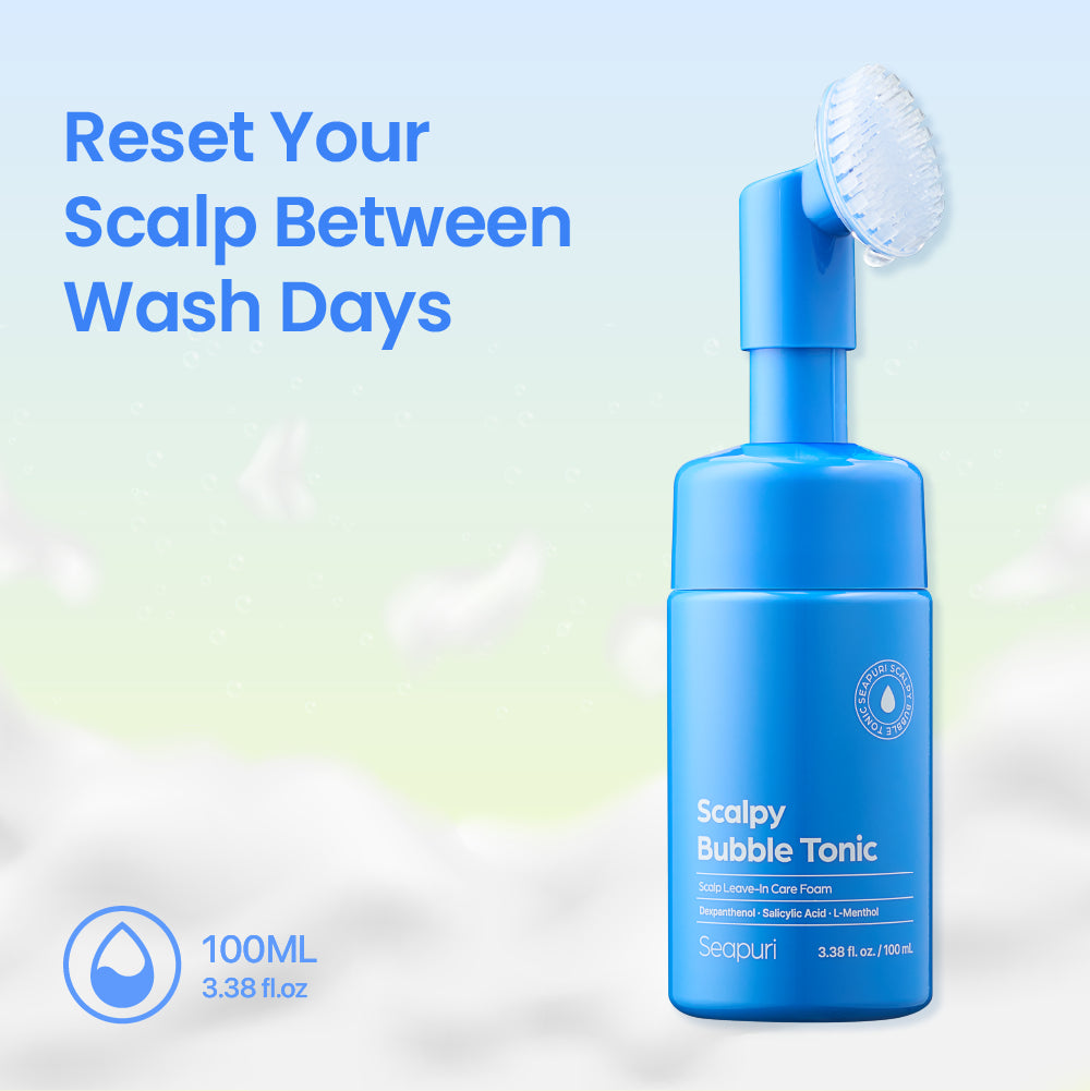 [3 Meses de Cuidado Intensivo] Scalpy Bubble Tonic 3+1