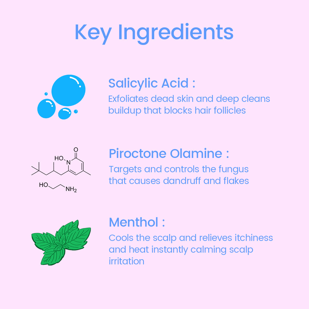 Scalpy Bubble Tonic for Dandruff & Hair Growth 100ml